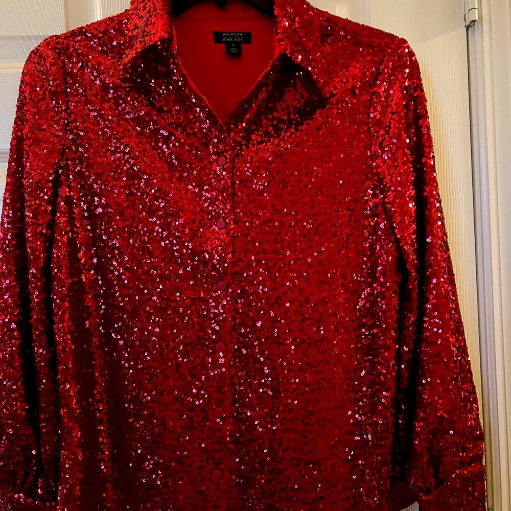 ❤️Halogen Atlantic-Pacific size M Red